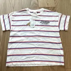 【新品】MY LITTLE WONDER ストライプ Tシャツ 110のサムネイル