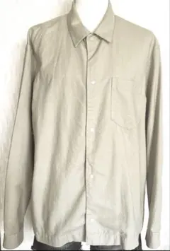 無印良品 シャツ ベージュ