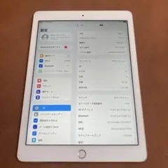 648 極美品新品級☆電池ほぼ新品☆iPadAir2第2世代 16GB au☆