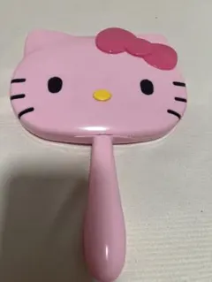 ハローキティ 手鏡 ハンドミラー ピンク