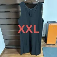 UNIQLO ブラッシュドジャージージャンパースカート　XXL
