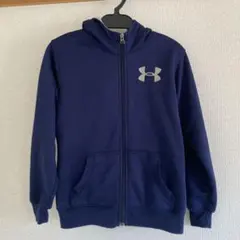 Under Armour ネイビー フルジップパーカー