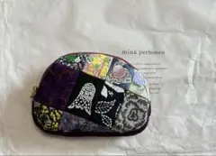 ミナペルホネン ポーチ ハンドメイド ブルー系 - メルカリ