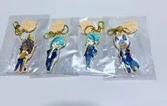 ジェイド　フロイド　レオナ　ジャック ディズニー ツイステ　キーホルダー　レア