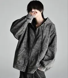 【welise × 犬飼京 -ephemeral-】 ダブルジップパーカー