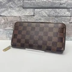 LOUIS VUITTON ダミエ　ラウンドファスナー　長財布