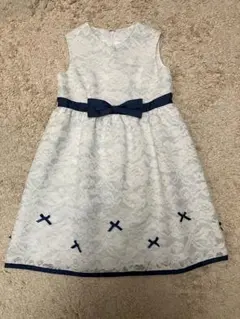 petit main　ホワイトレースドレス