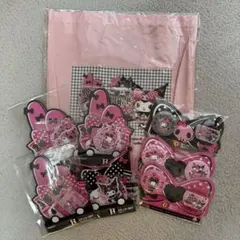 a*u様 ハッピーくじ メロクロ まとめ売り 8点セット