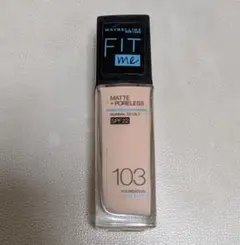 メイベリン　ニューヨーク　フィットミー　リキッドファンデーション　103　9割