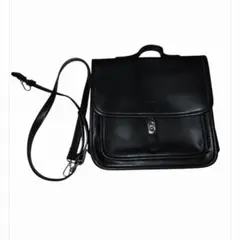 未使用品 MONO-MART ショルダーバッグ ブラック レザー 肩掛け