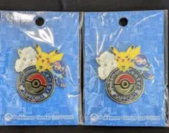 ポケモンセンターサッポロ 札幌 ロゴピンズ 30個セット 缶バッジ 新品 ロゴピンズ ポケモンセンターオーサカDX ピカチュウ OSAKA