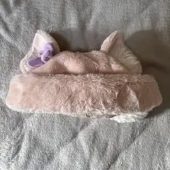 耳付きフリース帽子（ピンク）