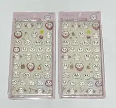【新品未開封品】 ちいかわ ボンボンドロップシール風 2枚セット