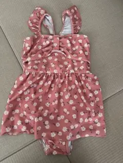 アプレレクール　花柄ピンクワンピース水着