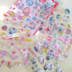 シール帳完成品　ハローキティ シール・ステッカー　おすそ分け