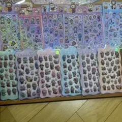 12枚セット ラブブ ボンボンドロップシール