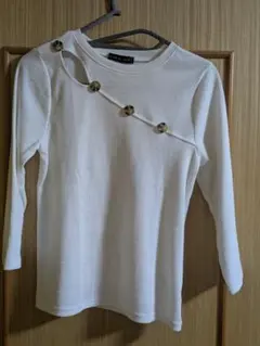 【12/15まで値下げします!!】GORGE ホワイトニット Mサイズ