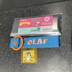 スヌーピー ししゅうタグ アクリルマスコット オラフのサムネイル