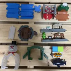 カプセルプラレール　情景パーツ等　まとめ売り