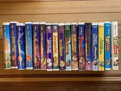 ディズニー100周年記念セール 英語版VHSビデオ17本
