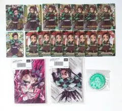 鬼滅の刃　ステンドグラスカード　幕間画WEBSHOPくじ　極楽湯　竈門炭治郎