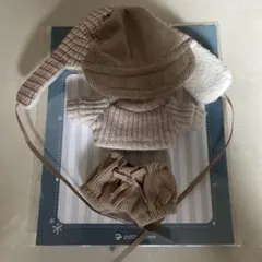 いつぬいおきがえシリーズ あったかフライトキャップセット ピンク