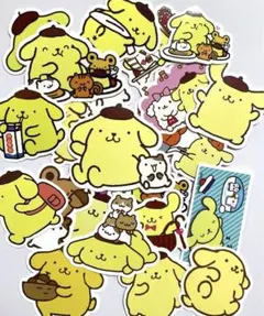 ポムポムプリン　ステッカー　シール　21枚