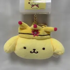 ポムポムプリン　王冠チャーム　フェイスマスコット