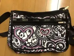 美品！ハートデザイン ショルダーバッグ