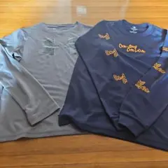 140バスケアンダーアーマー、チャンピオン ロンt２枚セット