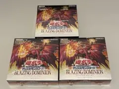 遊戯王 BLAZING DOMINION 2BOX シュリンク付き - メルカリ