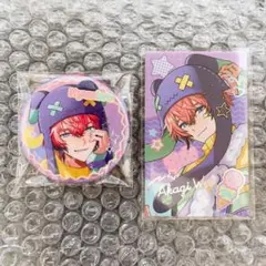 にじさんじ 赤城ウェン 缶バッジ カード きゅんbro