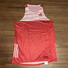□新品 adidas シングレット タンクトップ XL ランニング アディダス