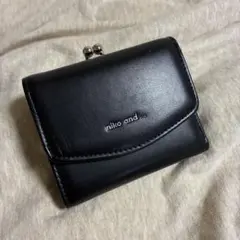 あ*ん様 niko and… 三つ折り財布 ブラック