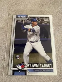 Topps 岡本 和真Kazuma Okamoto Topps RCカード