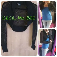 CECIL Mc BEE《アミ短トップ》