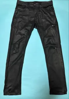 Diesel Thavar ブラックデニム　ジョグジーンズ