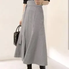 nice claup フロントスリット マーメイドスカート