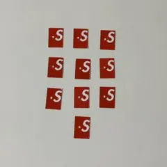 supreme タグ 半タグ 確実正規品 超美品 10枚セット