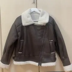 【試着のみ】GRLボアカラーレザージャケットk9364f