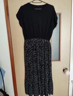 ROPÉ PICNIC ノースリーブドットワンピース