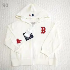 【新品】petit main　UV加工　パーカー 90cm