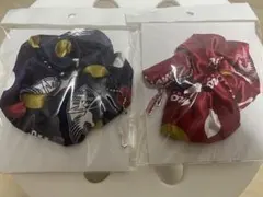 ファジアーノ岡山応援グッズ　ドット柄サテンシュシュ2個セット