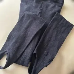 セリーヌ CELINE ブラック ラメ トレンカ レギンス　M〜Ｌのサムネイル