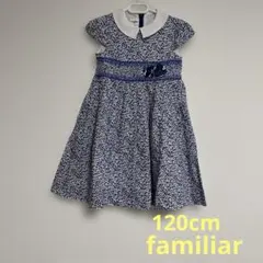 familiar ファリミア 襟 ワンピース