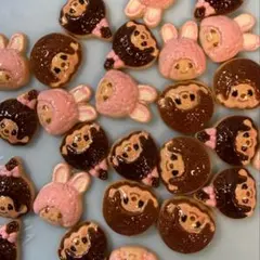 モンチッチ　ネイパ　ネイルパーツ　約35個セット