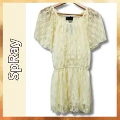 SpRay スプレイ レディース チュニック M アイボリー レース