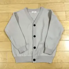 グローバルワーク　カーディガン　130 グレージュ　リッチライトニット