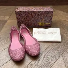 campana Melissaピンク グリッター ୨୧ ୨୧のサムネイル