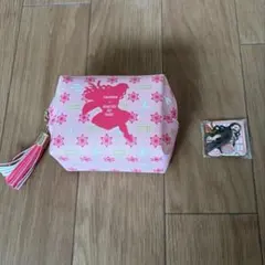 BABBI 鬼滅の刃 竈門禰豆子 ポーチ 缶バッジ